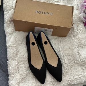 Brand new Rothy flats